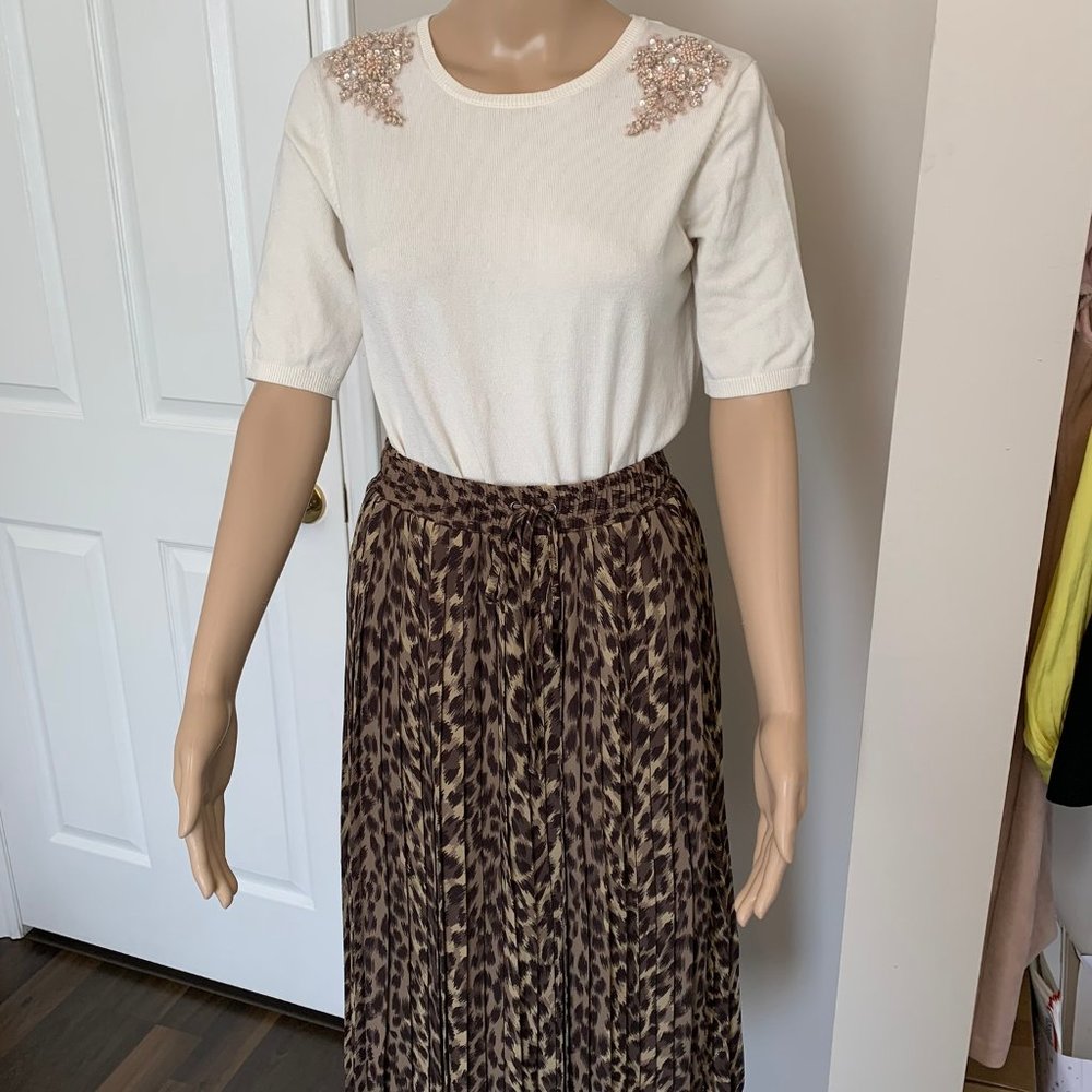 Banana Republic Pleated Skirt